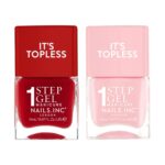 Nails Inc. It's Topless 1-Step Gel Nail Polish Duo 2 x 14ml - Image 3