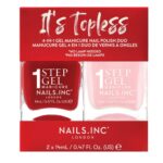 Nails Inc. It's Topless 1-Step Gel Nail Polish Duo 2 x 14ml