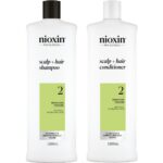 Nioxin System 2 Shampoo & Conditioner Twin for Natural Hair with Progressed Thinning 2 x 1000ml - Image 5