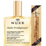 Nuxe Huile Prodigieuse Multi-Purpose Dry Oil 100ml + Roll & Glow Oil 8ml Duo - Image 2