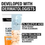 Neutrogena Blackhead Eliminating Facial Scrub 150ml - Image 3