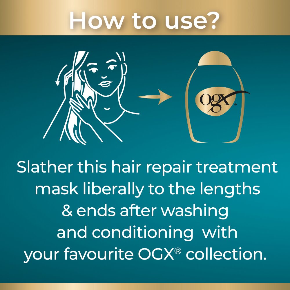 OGX0062-5.jpg OGX Rescue Fusions Intense Hydration Recovery Hair Mask 285ml - Image 1