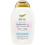 OGX Rescue Fusions Hyaluronic Acid & Pro-Vitamin B5 Hydrating Shampoo & Conditioner Twin 2 x 385ml - Image 2