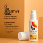 Riemann P20 Sensitive Skin Sun Cream SPF50+ 100ml - Image 5