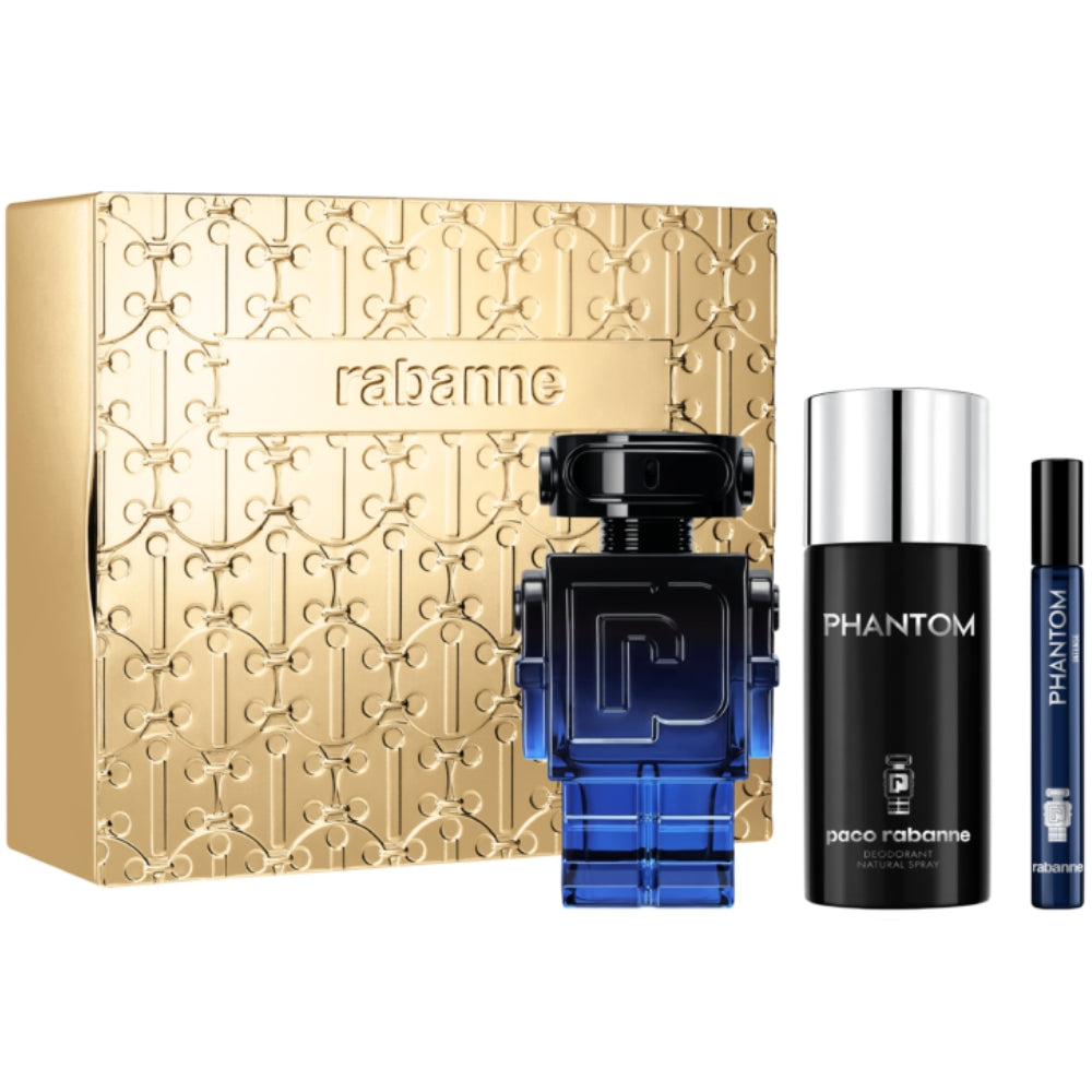PAC0099.jpg Paco Rabanne Phantom Intense Eau De Parfum Gift Set 100ml - Image 1