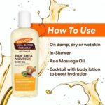 Palmer's Raw Shea Butter Nourish Vitamin Infused Body Oil 250ml - Image 5