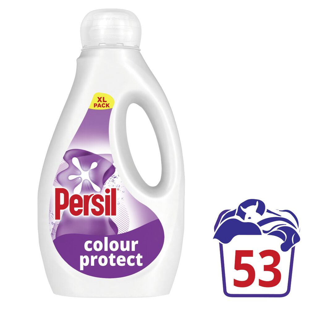 PERS0005-1.jpg Persil Colour Protect Liquid Laundry Washing Detergent 53 Washes 1431ml - Image 1