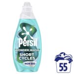 Persil Wonder Wash Speed Clean Non-Bio Liquid Laundry Detergent 55 Washes 1485ml - Image 3