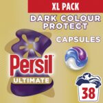 Persil Ultimate Dark Colour Protect Laundry Washing Detergent Capsules 38 Washes - Image 7