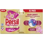 Persil Ultimate Touch Of Comfort Bio Laundry Washing Detergent Capsules 38 Washes - Image 7