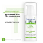 Pharmaceris T Sebo-Almond Peel Exfoliating Night Cream with 10% Mandelic Acid 50ml - Image 4