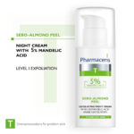 Pharmaceris T Sebo-Almond Peel Exfoliating Night Cream with 5% Mandelic Acid 50ml