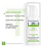 Pharmaceris T Sebo-Almond Peel Exfoliating Night Cream with 5% Mandelic Acid 50ml - Image 3