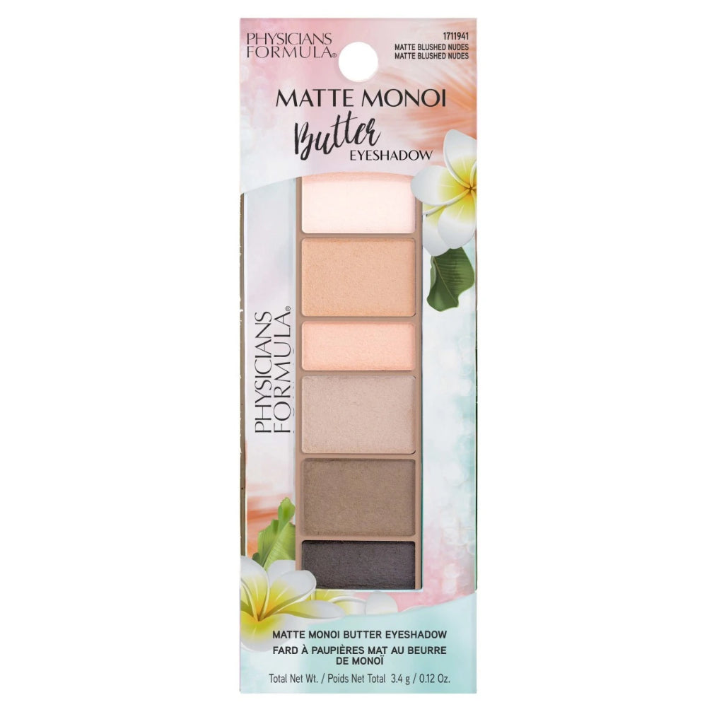 PHYS0123-3.jpg Physicians Formula Matte Monoi Butter 6 Colour Eyeshadow Palette - Image 1