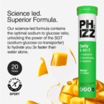 Phizz Mango 3-in-1 Multivitamin Hydration Tablets 20 Tablets - Image 3