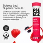 Phizz Mixed Berry 3 in 1 Multivitamin Hydration Tablets 60 Tablets