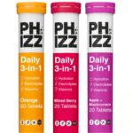 Phizz 3 in 1 Multivitamin Hydration Tablets Trio 3 x 20 Tablets - Image 6