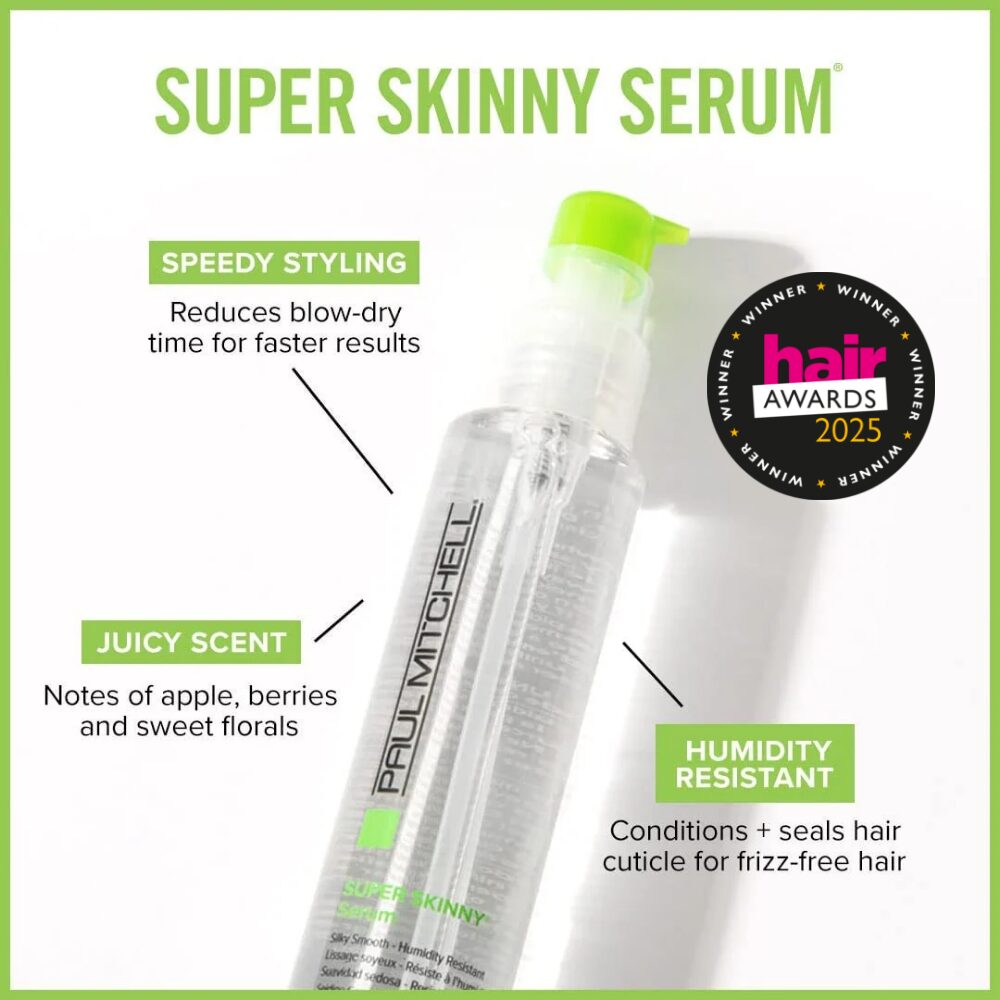 PM0037.jpg Paul Mitchell Super Skinny Humidity Resistant Serum 150ml - Image 1