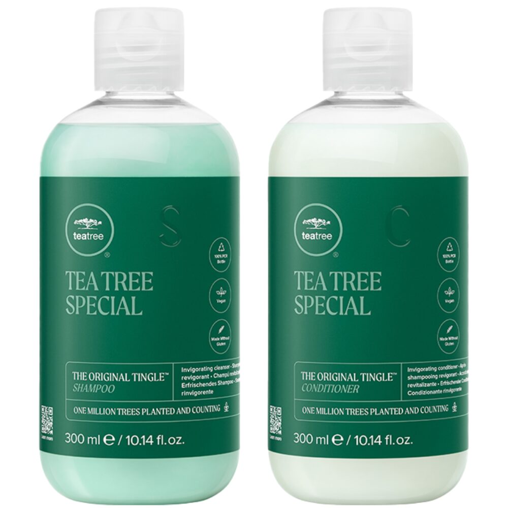 PMTEATRETW_e707d00f-2c6b-4d8c-99d1-564c517f4f98.jpg Paul Mitchell Tea Tree Special Shampoo & Conditioner Twin 2 x 300ml - Image 1