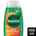 Radox Shower Gel Feel Refreshed 450ml - Image 5