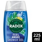 Radox Shower Gel Feel Awake 225ml - Image 4