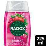 Radox Shower Gel Feel Radiant 225ml - Image 5