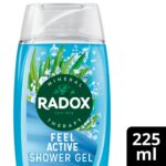 Radox Shower Gel Feel Active 225ml - Image 3