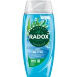 Radox Shower Gel Feel Active 225ml - Image 2