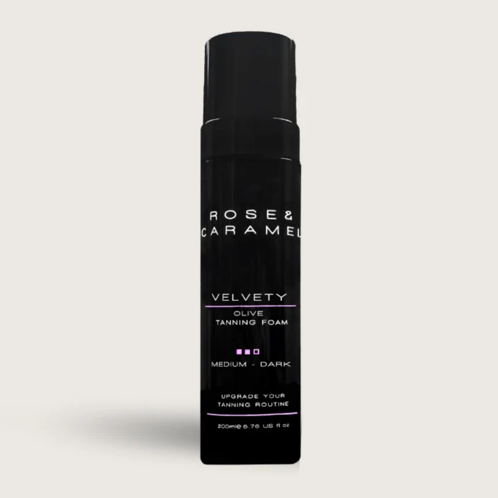 RCA0032_1.png Rose & Caramel Velvety Medium-Dark Olive Self-Tanning Mousse 200ml - Image 1