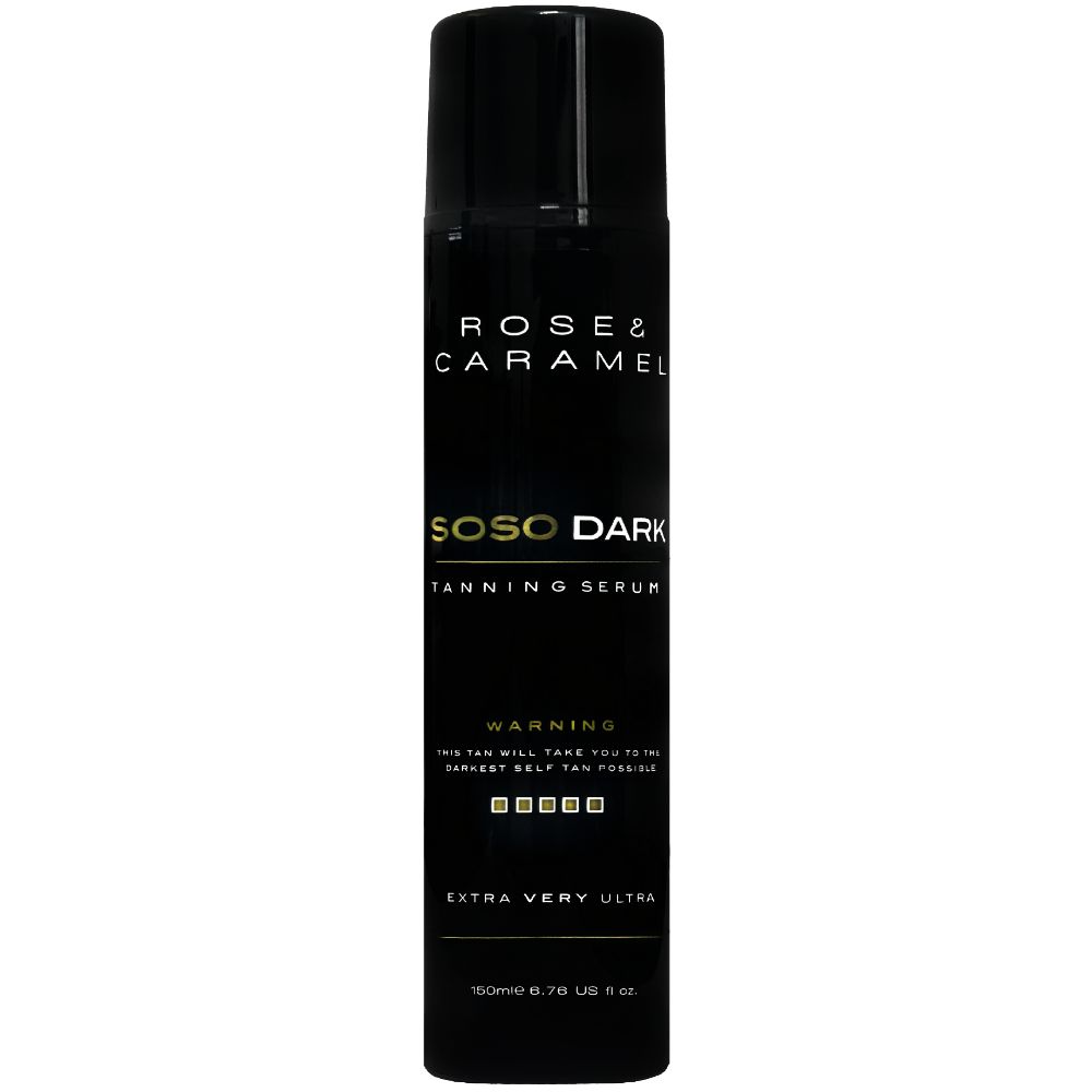 RCA0048.png Rose & Caramel So So Dark Extra Very Ultra Dark Self-Tanning Serum 150ml - Image 1