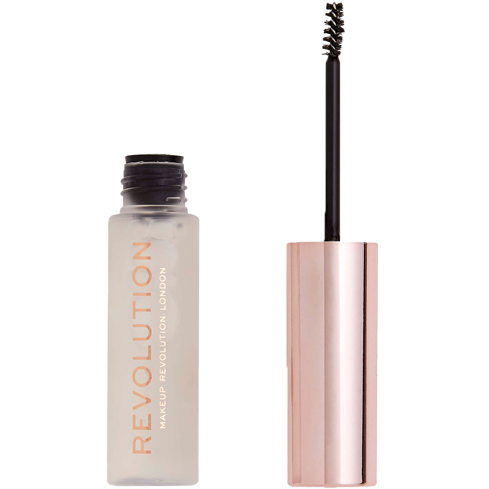 REVM0438.jpg Makeup Revolution Brow Fixer Clear Brow Gel 6ml - Image 1
