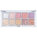 ROM&ND Better Than Palette 00 Light & Glitter Garden 10 Colour Makeup Palette - Image 3