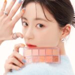 ROM&ND Better Than Palette 08 Peach Dahlia Garden 10 Colour Makeup Palette - Image 4