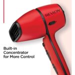 Revlon Pro Collection Airflow Control Hair Dryer Red - Image 6