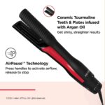 Revlon Pro Collection One-Step Air Straight 2-In-1 Hair Dryer & Straightener Black - Image 6