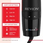 Revlon Pro Collection One-Step Air Straight 2-In-1 Hair Dryer & Straightener Black - Image 4
