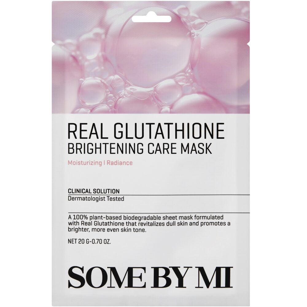 SBY0017_16ac706e-d98c-41a1-84c1-b5e2386e9674.jpg Some By Mi Real Glutathione Brightening Care Sheet Mask 20g - Image 1