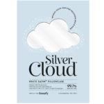 Silver Cloud Satin Pillowcase White - Image 10