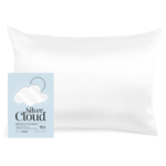 Silver Cloud Satin Pillowcase White - Image 4