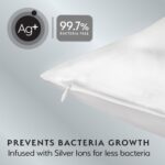 Silver Cloud Satin Pillowcase White - Image 6