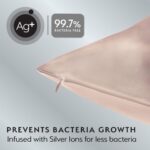 Silver Cloud Satin Pillowcase Caramel - Image 2