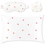 Silver Cloud Satin Gift Set Heart Print - Image 10