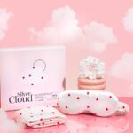 Silver Cloud Satin Gift Set Heart Print - Image 4