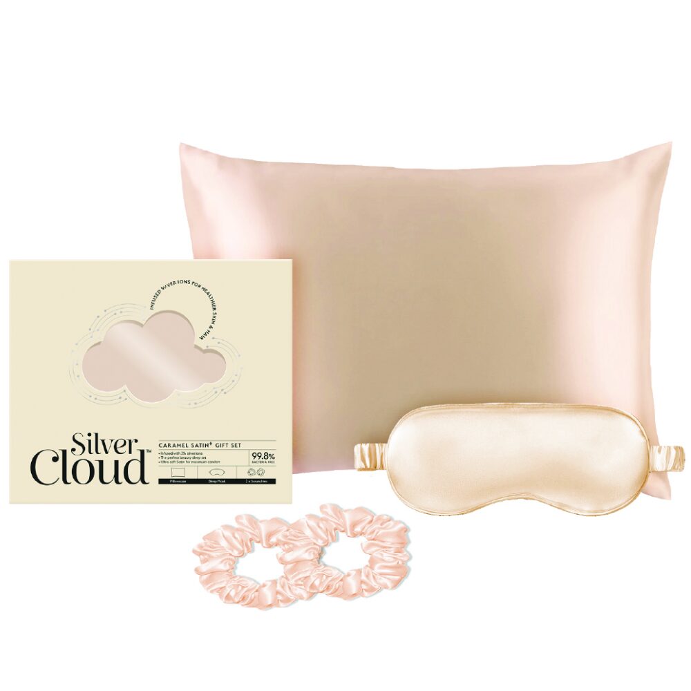 SCL0014-1_62a0e996-2510-4cc3-9386-d76f9b15ecb9.jpg Silver Cloud Satin Gift Set Caramel - Image 1