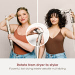 Shark Beauty FlexStyle 4-In-1 Air Styler & Hair Dryer for Curly & Coily Hair Stone - Image 14
