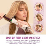 Shark Beauty SmoothStyle Hot Air Brush & Smoothing Comb Silk - Image 3
