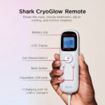 Shark Beauty CryoGlow Under-Eye Cooling & LED Anti-Ageing & Blemish Repair Mask Blue Frost - Image 9