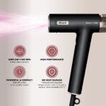 Shark Beauty SpeedStyle Pro 3-In-1 High-Velocity Hair Dryer for Straight & Wavy Hair Black - Image 10