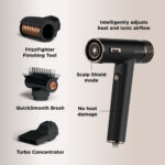 Shark Beauty SpeedStyle Pro 3-In-1 High-Velocity Hair Dryer for Straight & Wavy Hair Black - Image 3