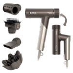 Shark SpeedStyle Pro Flex 4-In-1 High-Velocity Hair Dryer Mocha/Silver - Image 8